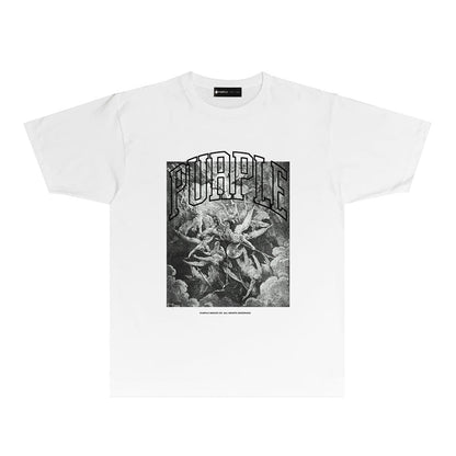PURPLE  fashion T-shirt