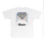 Rhude T-shirts Printed Trendy Pure Cotton