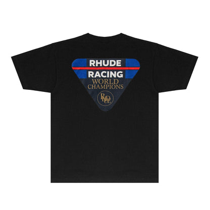 Rhude T-shirts Printed Trendy Pure Cotton