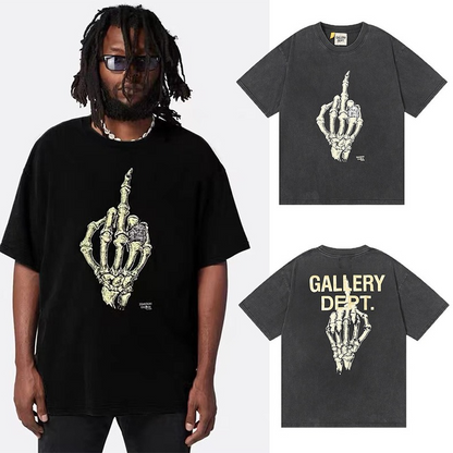 Gallery Dept T-shitrs Skull Hand Bone