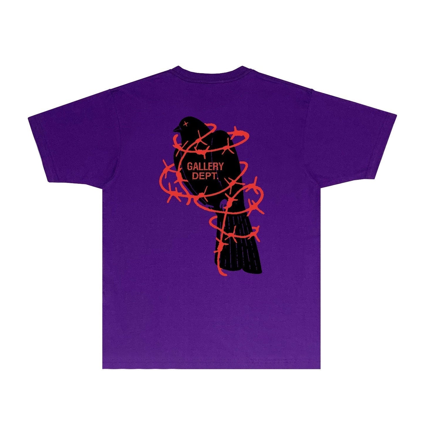 Gallery Dept T Shirt Retro Printed Loose Short-Sleeved Shirt (part2)