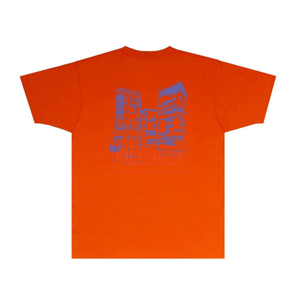 Gallery Dept T Shirt Retro Printed Loose Short-Sleeved Shirt