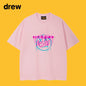 Drew T-shirts Smiley T-shirt Cotton Short Sleeve