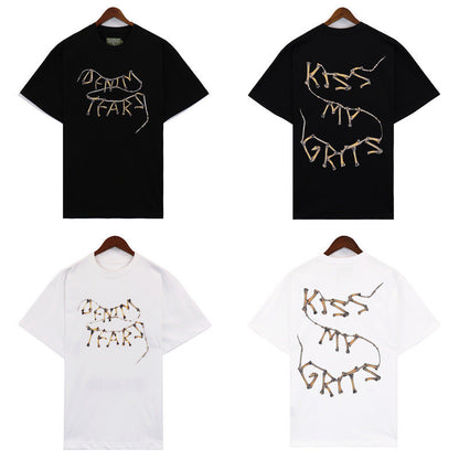 Denim Tears T-shirts Casual Short Sleeve T-shirt