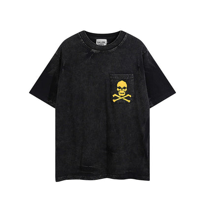 Gallery Dept T Shirts Printed Short Sleeve T-shirt Los Angeles