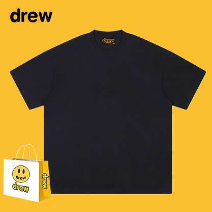 Drew T-shirts Graffiti Printing Short Sleeve