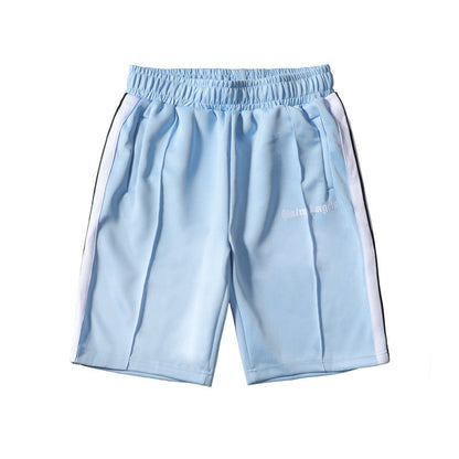 Palm Angels Shorts Angel Casual Shorts Men and Women Sports Fifth Pants