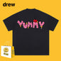 Drew T-shirts Loose Summer Men and Women Pure Cotton Couple