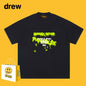 Drew T-shirts Smiley Face Short-Sleeved T-shirt Men's Short-Sleeved T-shirt