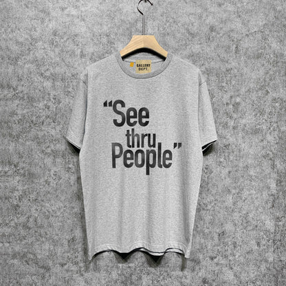 Gallery Dept T Shirts Fashion Brand Tee Shirt Short Sleeve T-shirt Blouse