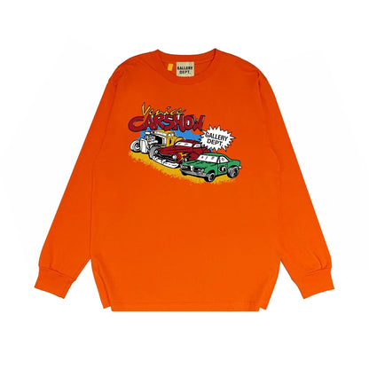 Gallery Dept Long Sleeved Shirt Fashion Brand Long Sleeve Long-Sleeved T-shirt Blouse