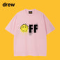 Drew T-shirts Short-Sleeved T-shirt Smiley Face
