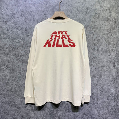 Gallery Dept Long Sleeved Shirt Fashion Brand Long Sleeve Long-Sleeved T-shirt Blouse