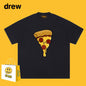 Drew T-shirts Pizza Smiley T-shirt