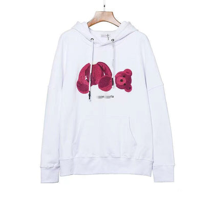 Palm Angle Sweatshirt Palm Angels Embroidered Hoodie Male and Female Couple BF Loose