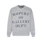 Gallery Dept Long Sleeve Shirt Letter Print Print Long Sleeve Crew Neck Sweater