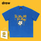 Drew T-shirts Short Sleeve Letter Print