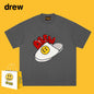 Drew T-shirts Graffiti Fashion Brand Printing T-shirt