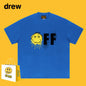 Drew T-shirts Short-Sleeved T-shirt Smiley Face