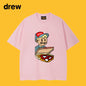 Drew T-shirts Pizza Graffiti Printing