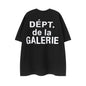 Gallery Dept T Shirts Letter Slogan Men and Women Short Sleeve