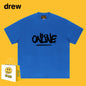 Drew T-shirts Cotton Short Sleeve Fashion Brand Printing