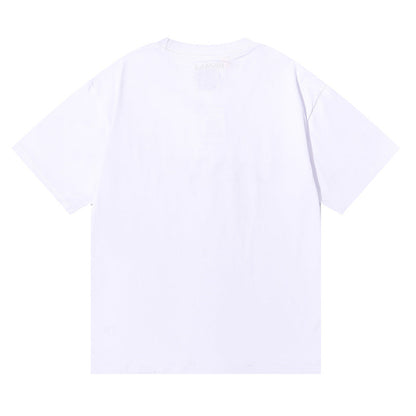 Gallery Dept T-shitrs Printed Double Yarn Cotton Short Sleeve T-shirt