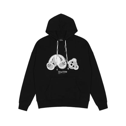 Palm Angle Sweatshirt Palm Angels Embroidered Hoodie Male and Female Couple BF Loose