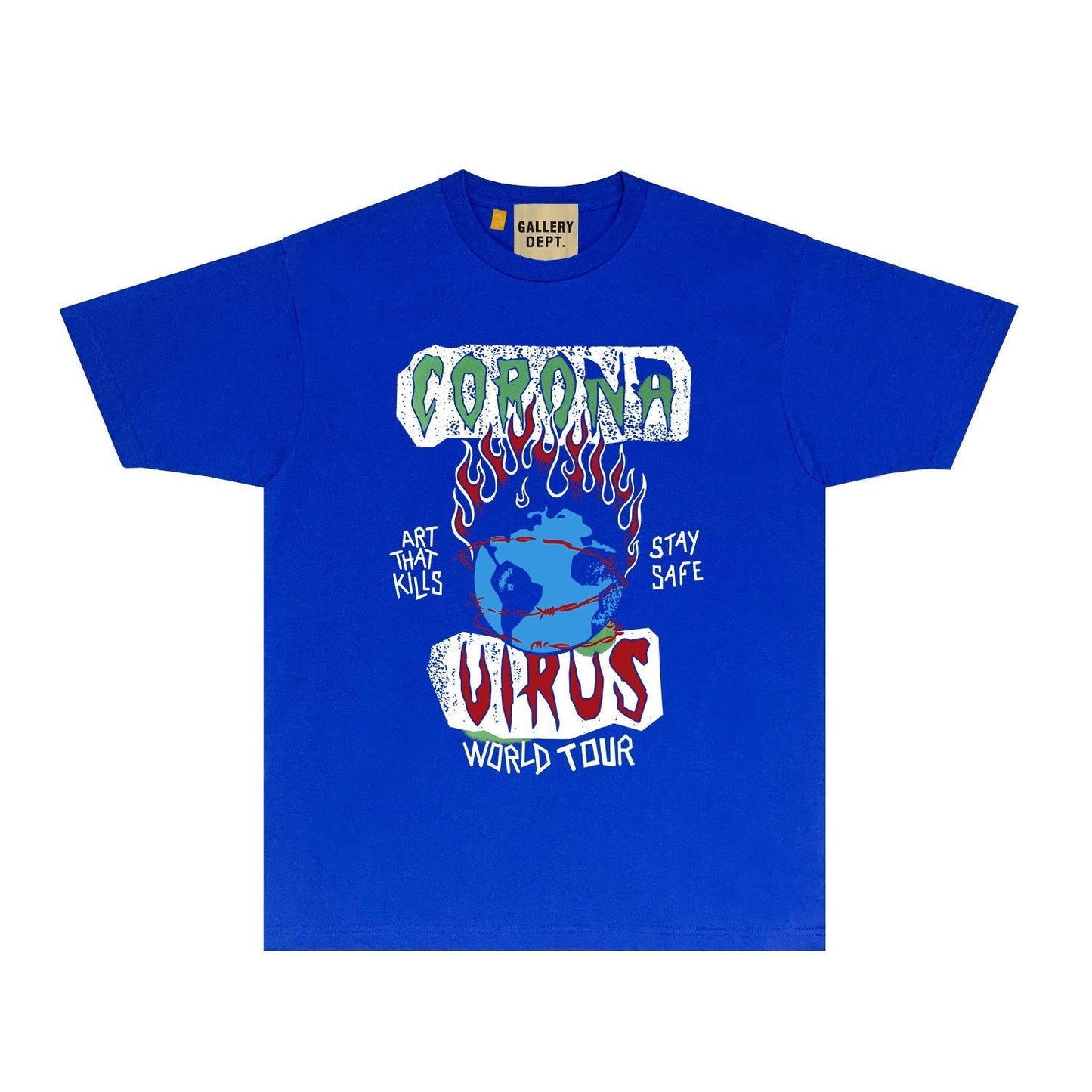 Gallery Dept T Shirts European And American Tee Shirt Short Sleeve T-Shirt Blouse