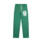 Denim Tears Sweatpants Alphabet foam print casual trousers