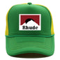 Rhude Hat Vintage Breathable Shade Baseball Cap