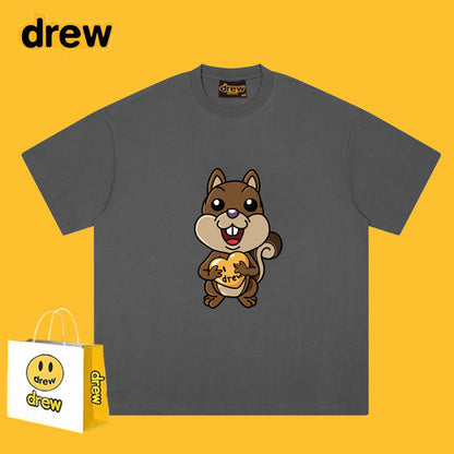 Drew T-shirts Smiley Bear Printed Short Sleeve