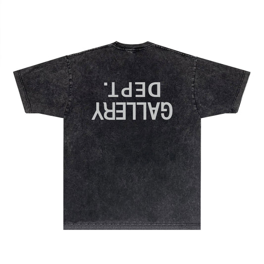 Gallery Dept T Shirts Tee Shirt Washed and Worn Short Sleeve T-shirt Blouse