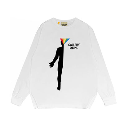 Gallery Dept Long Sleeved Shirt Fashion Brand Long Sleeve Long-Sleeved T-shirt Blouse