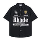 Rhude T-shirt Short Sleeve Shirt Casual Shirt
