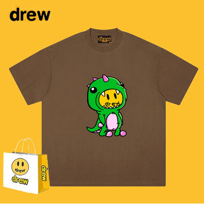 Drew T-shirts T-shirt Smiley Cartoon Print