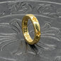 Chrome Heart Ring Golden Cross