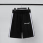Palm Angle Shorts Palm Angels Couple Sports Casual Shorts Men's and Women's Straight Shorts