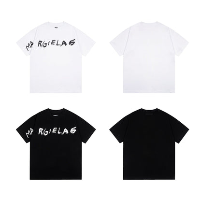 Maison Margiela T-shirt Crew Neck, Loose Short Sleeve T-shirt