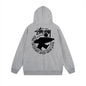Stussy Hoodie Zip Cardigan Hooded Sweater