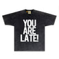 Gallery Dept T Shirts Tee Shirt Washed and Worn Short Sleeve T-shirt Blouse