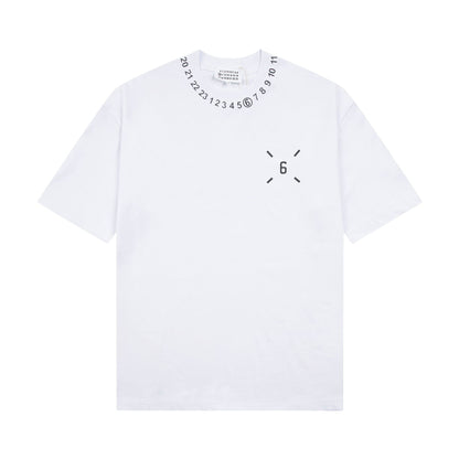 Maison Margiela T-shirt Crew Neck Loose Short Sleeve T-shirt