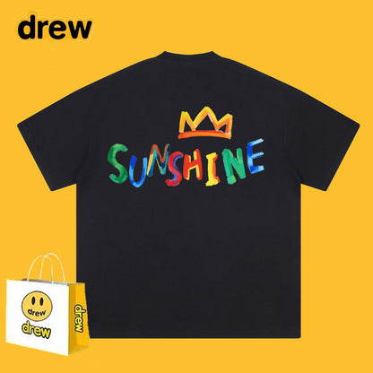 Drew T-shirts Short-Sleeved Clothes Heavy Weight
