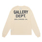 Gallery Dept T-shitrs Double Yarn Cotton Long Sleeve T-shirt