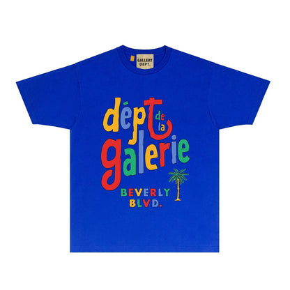Gallery Dept T Shirts Fashion Brand Tee Shirt Short Sleeve T-shirt Blouse