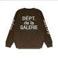 Gallery Dept Long Sleeved Shirt Fashion Brand Long Sleeve Long-Sleeved T-shirt Blouse