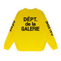 Gallery Dept Long Sleeved Shirt Fashion Brand Long Sleeve Long-Sleeved T-shirt Blouse