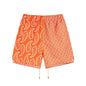 Rhude T-shirt Family Totem Casual Short Sleeve Shirt, Shorts