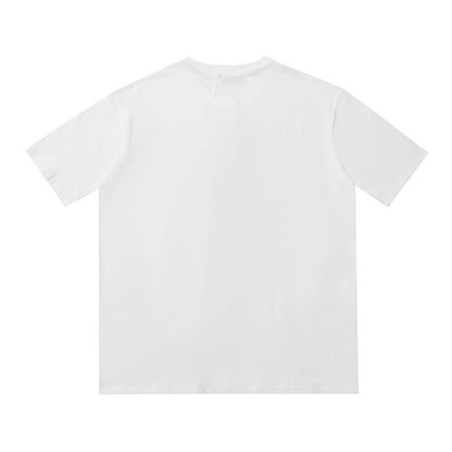 Rhude T-shirt Parrot Wheat Ear Letter Print Short Sleeve T-shirt
