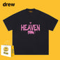 Drew T-shirts Smiley Face Letter Printing